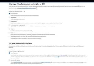 EIN - Select Structure